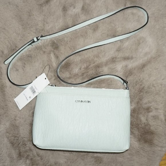 Calvin Klein Mint Green Crossbody Bag - Picture 1 of 4